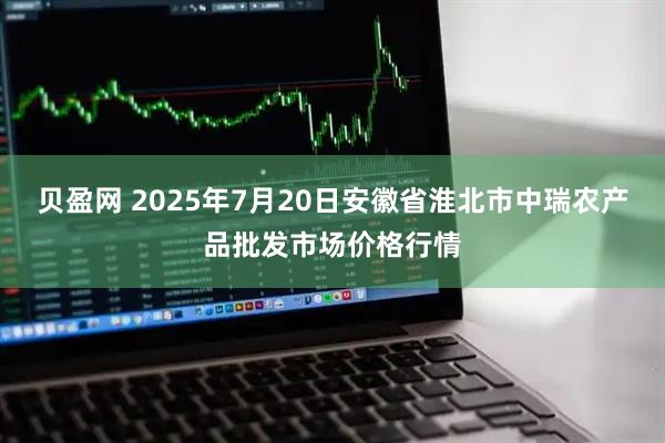 贝盈网 2025年7月20日安徽省淮北市中瑞农产品批发市场价格行情